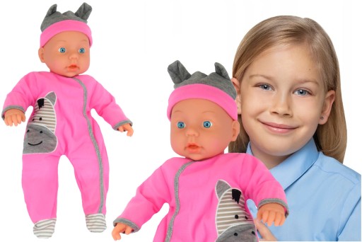 LALKA BOBAS DOROTKA 39 CM MÓWI I ŚPIEWA PO POLSKU