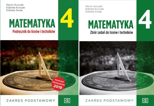 MATEMATYKA 4 LO Podr.+Zb. zadań Z. podst. PAZDRO