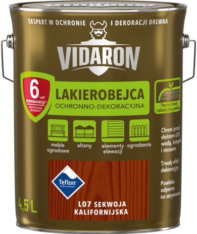 VIDARON LAKIEROBEJCA 4,5L L07 SEKWOJA KALIFORNIJSK