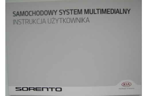 Kia Sorento III Multimedia radio instrukcja PL