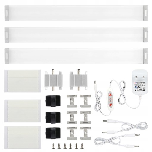 LAMPKA POD SZAFKE KUCHENNĄ LED 4 W 400LM 3 SZT