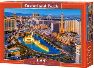 Puzzle 1500 Bajeczne Las Vegas NOWA