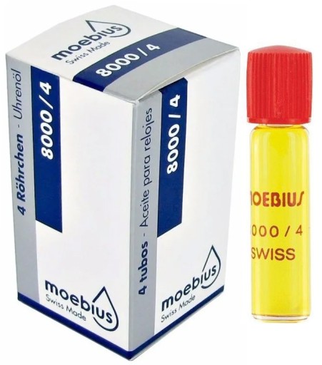 OLEJ OLIWA ZEGARMISTRZOWSKA Moebius 8000 1ml SWISS