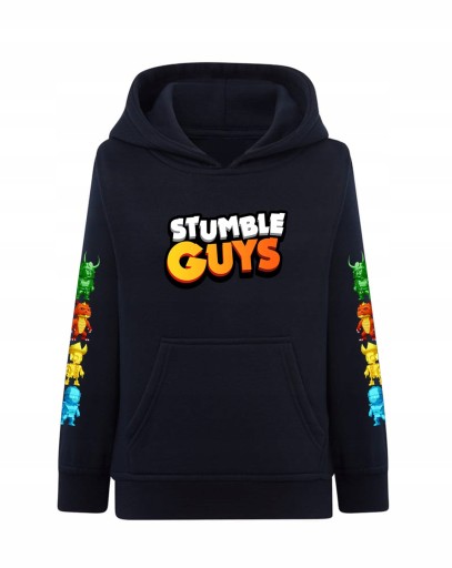 STUMBLE GUYS ROBLOX BLUZA DZIECIĘCA Z KAPTUREM