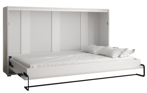 Półkotapczan poziomy Łóżko w szafie 120 cm HOME