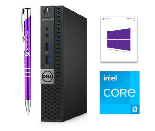 MINI KOMPUTER PC DELL 7040 I3 6GEN 16GB/128GB SSD DISPLAY PORT HDMI WIN10