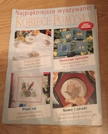 Najpiekniejsze wyszywanki - kobiece pomysły 1998