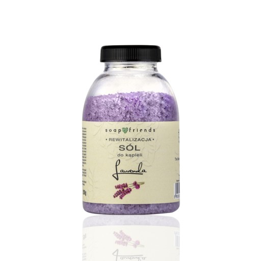 Drobnoziarnista sól do kąpieli Lawenda 250 g
