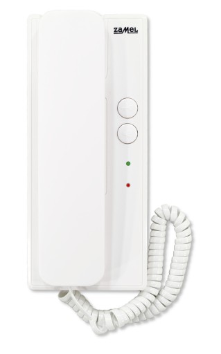 Słuchawka unifon audio do domofonów ZAMEL AP-AD2W
