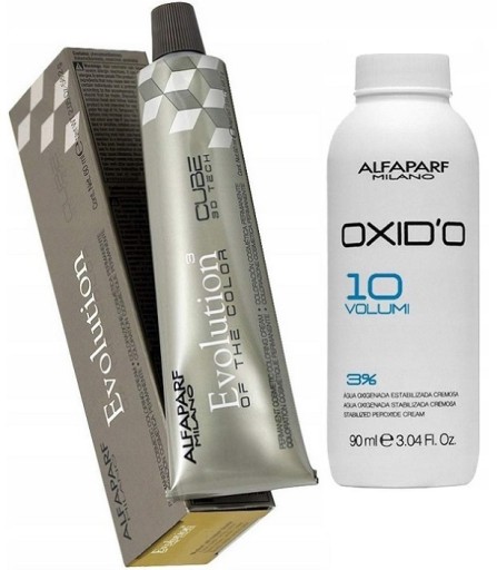 ALFAPARF FARBA EVOLUTION 60 + OXYDANT 90ml ZESTAW