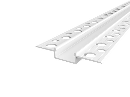 PROFIL LED Aluminiowy DO PŁYT GK GIPSOWYCH Podtynkowy Biały 2 METRY