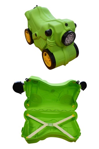 Walizka podróżna dla dzieci MOTOCYKL + Jeździk + Wózek 3 w 1 2020/2