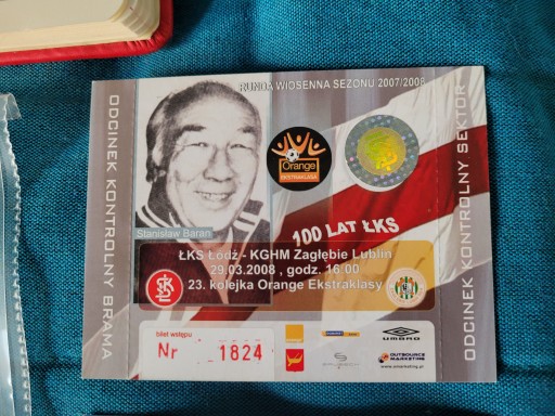 bilet ŁKS Łódż - Zagłębie Lubin