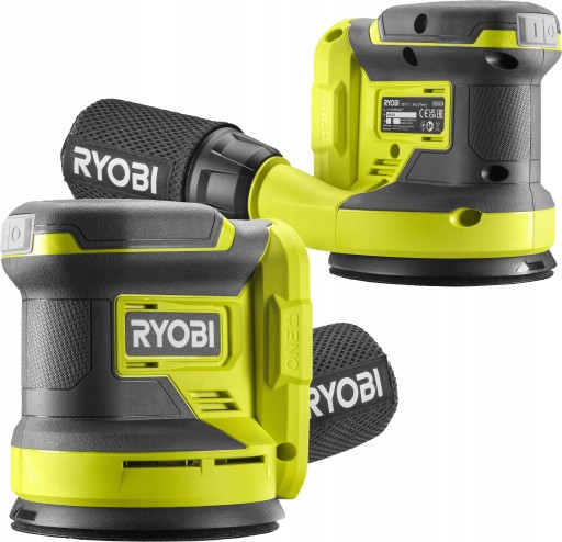 RYOBI AKUMULATOROWA SZLIFIERKA MIMOŚRODOWA 18V 125mm RROS18 PEX SOLO