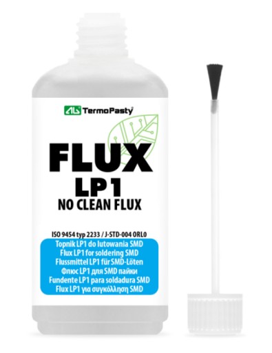 Topnik LP-1 100ml z pędzelkiem do lutowania SMD
