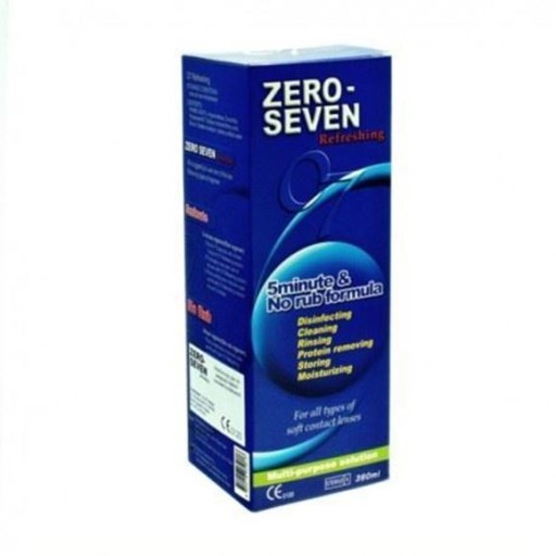 Zero-Seven płyn do soczewek 360 ml z pojemnikiem