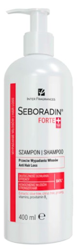 SEBORADIN FORTE szampon na wypadanie włosów 400 ml