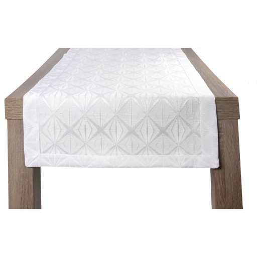 BIEŻNIK 48x150 BIAŁY DWUSTRONNY RITA INSPIRACJA