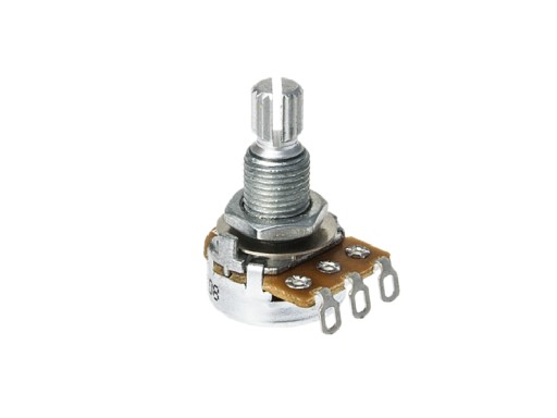 Potencjometr mini ALPHA 250K audio M8 (std)