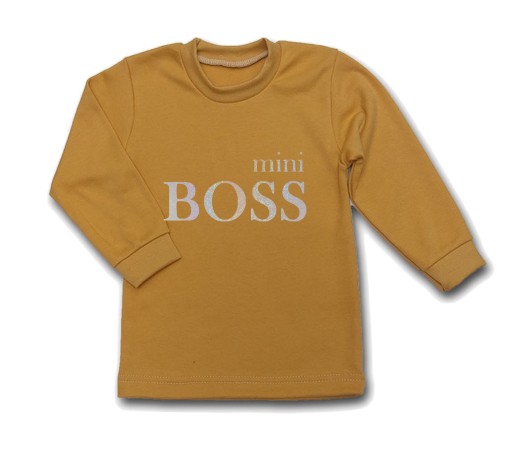Bluzka koszulka bawełniana Mini BOSS 104