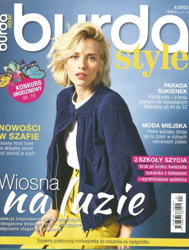 4/2021 BURDA style + wykroje