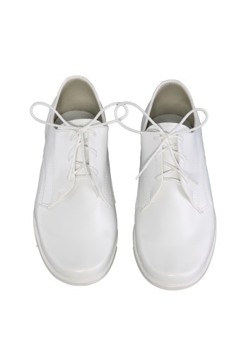 Buty komunijne białe dla chłopca