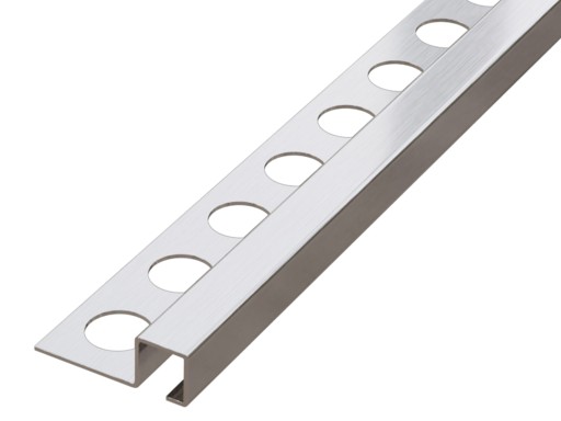 Profil wykończeniowy chrom mat Q 270 cm x 10,5 mm