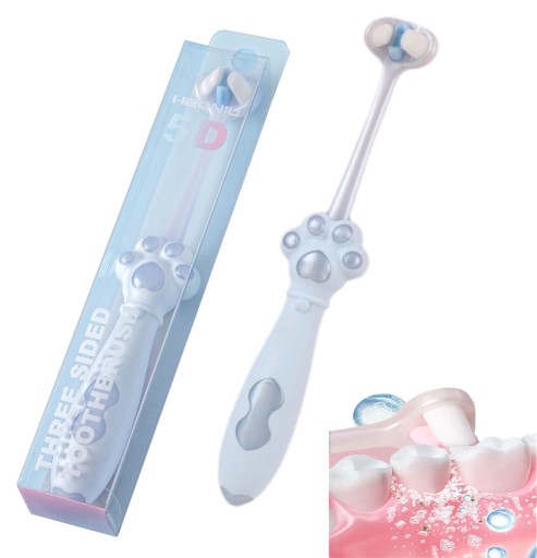 Trójstronna Szczoteczka KIDS ULTRA SOFT DELIKATNE SZCZOTKOWANIE