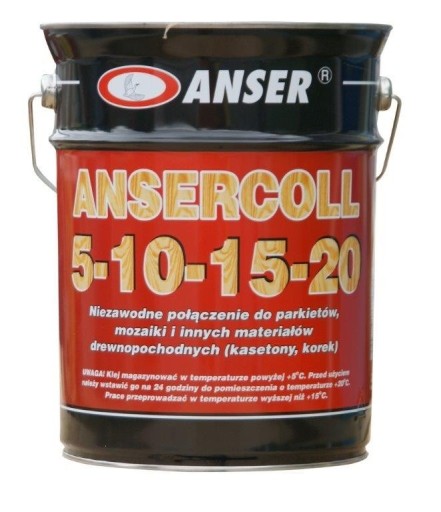 ANSERCOLL 5 10 15 20 Klej parkietu 23Kg