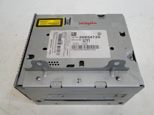 INSIGNIA A 08-13 RADIO CD 20854720