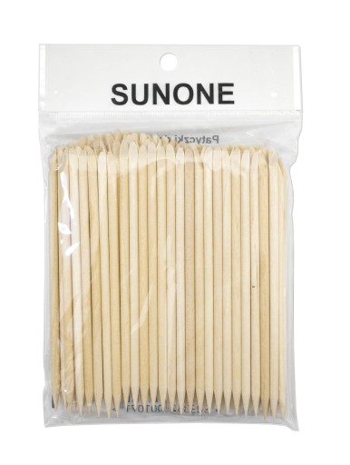 SUNONE PATYCZKI DWUSTRONNE DREWNIANE 100 SZT