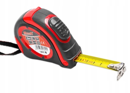 Miara zwijana NYLON z magnesem 7,5m