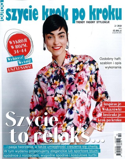 BURDA SZYCIE KROK PO KROKU nr 2/2021