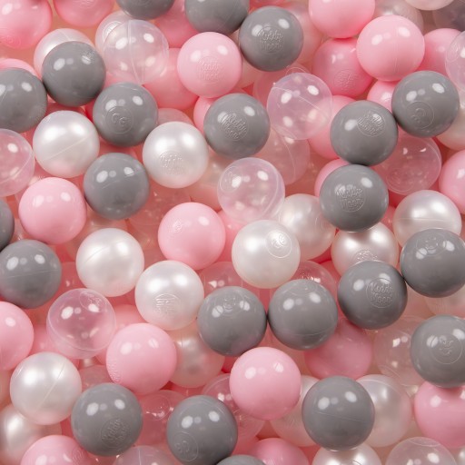 KiddyMoon kolorowe KULKI PIŁECZKI 6cm Zestaw 500