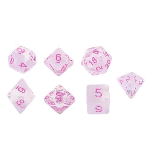 7 Pcs Toy Games Accessories Polyhedral Role Playing Multi Side Cube style2