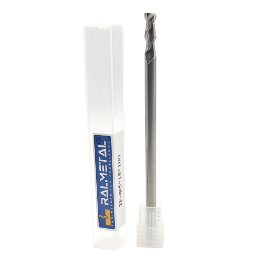 Frez do ALUMINIUM VHM 2-pióra 5 x 15 x 100 45 HRC