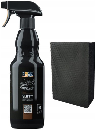 ADBL SLIPPY 500ml lubrykant + CLAY SPONGE glinka