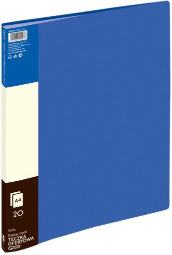 Album ofertowy Grand 9002A 20 koszulek niebieski