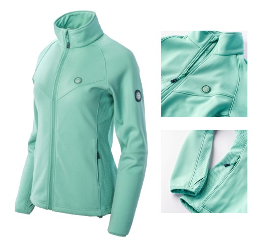 BLUZA DAMSKA ELBRUS LUPOT WO'S TURKUSOWA M