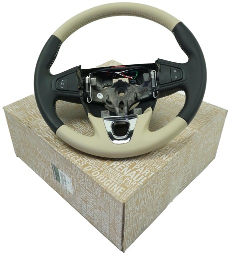 Nowa Kierownica skórzana chrom Renault Megane III