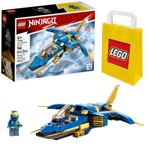 KLOCKI LEGO | NINJAGO 71784 ODRZUTOWIEC JAYA EVO FIGURKI NOWE + TORBA LEGO