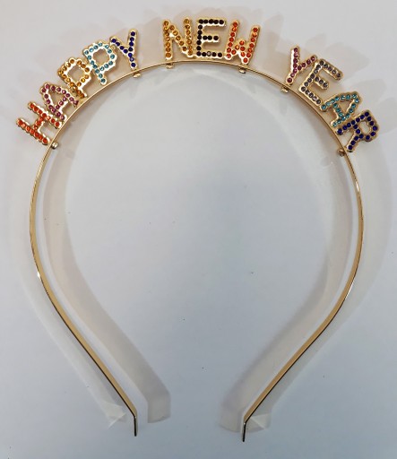 Lovisa Opaska na głowę Happy New Year Z639