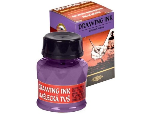 Tusz kreślarski ART METALIK 20g B.VIOLET 2341