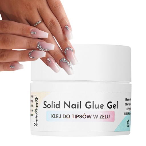 KLEJ DO TIPSÓW W ŻELU MOCNY NAIL GLUE GEL 4,5 g