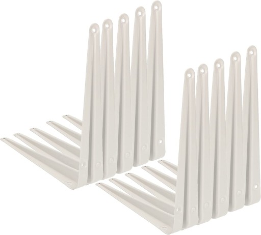 10X KĄTOWNIK PODPÓRKA WSPORNIK POD PÓŁKĘ 200X150MM
