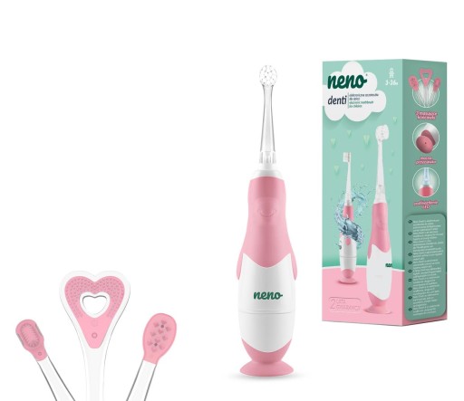 Elektryczna szczoteczka dla dzieci Neno Denti Pink