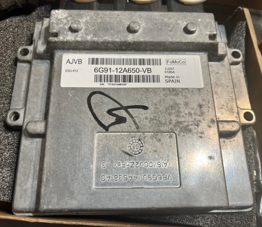 Komputer Ford FoMoCo 6G9112A650vb AJVB Esu 412