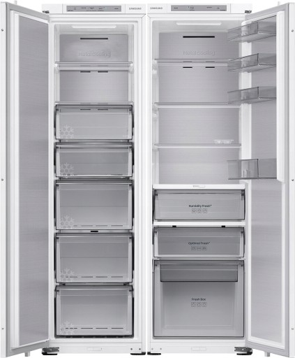 Zestaw chłodziarka + zamrażarka SAMSUNG BRR29703EWW + BRZ22700EWW