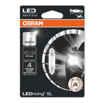OSRAM LEDRIVING C5W ŻARÓWKA 12V 6000K 41MM