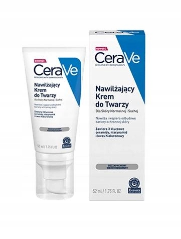 CERAVE NAWILŻAJĄCY KREM DO TWARZY 52ML